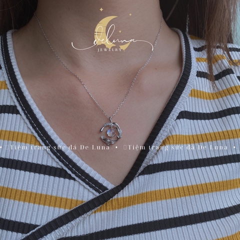 Dây Chuyền Moonstone Sea De Luna