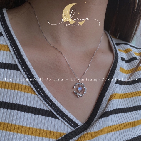 Dây Chuyền Moonstone Sea De Luna