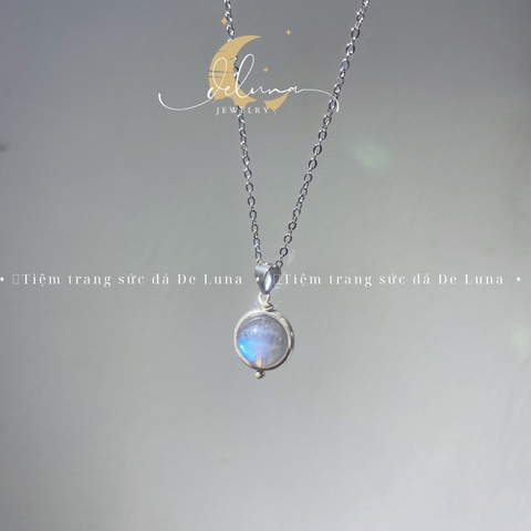 Dây Chuyền Aquamarine Simple DCS24A De Luna