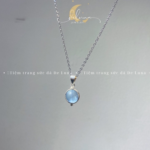 Dây Chuyền Aquamarine Simple DCS24A De Luna