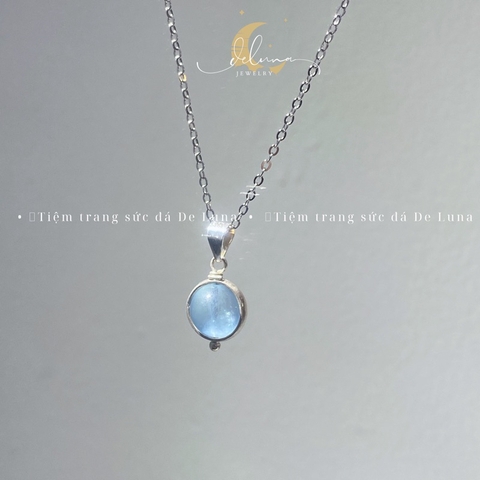 Dây Chuyền Aquamarine Simple DCS24A De Luna