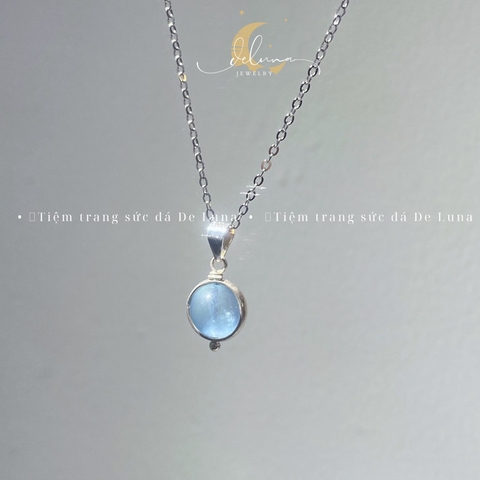 Dây Chuyền Aquamarine Simple DCS24A De Luna