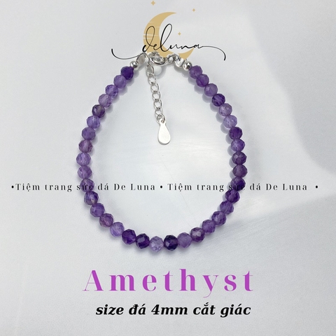 Vòng Tay Đá Minisize 4mm De Luna