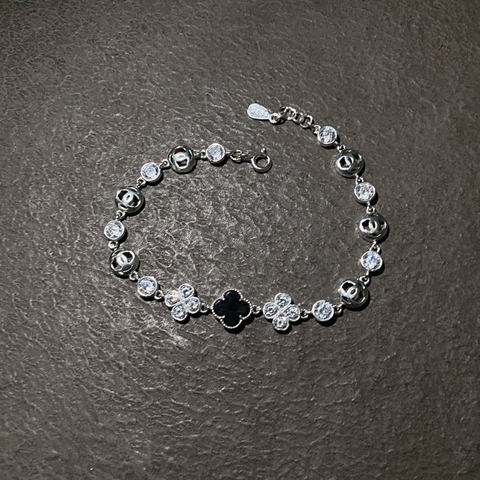 Lắc Tay Cỏ Bốn Lá Bạc 925 De Luna Jewelry