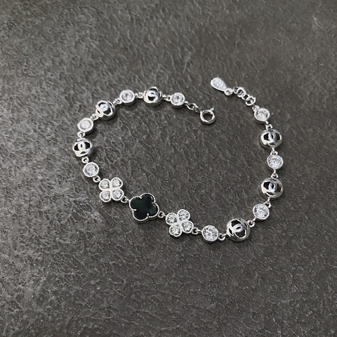 Lắc Tay Cỏ Bốn Lá Bạc 925 De Luna Jewelry