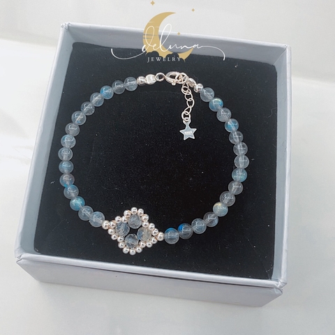 Vòng Tay Đá Phong Thuỷ Cỏ Bốn Lá De Luna Jewelry
