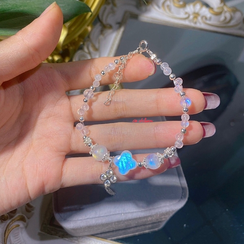 Vòng Tay Spring Moonstone De Luna
