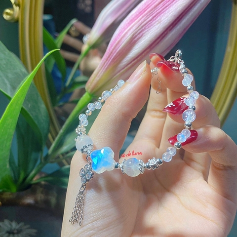 Vòng Tay Spring Moonstone De Luna