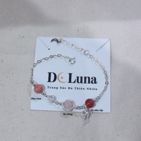 Lắc Tay Phối Combo Đá De Luna