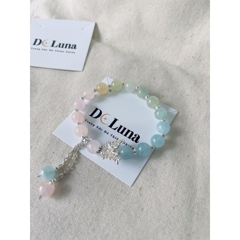 Vòng Tay Đá Morgan Hồ Điệp De Luna