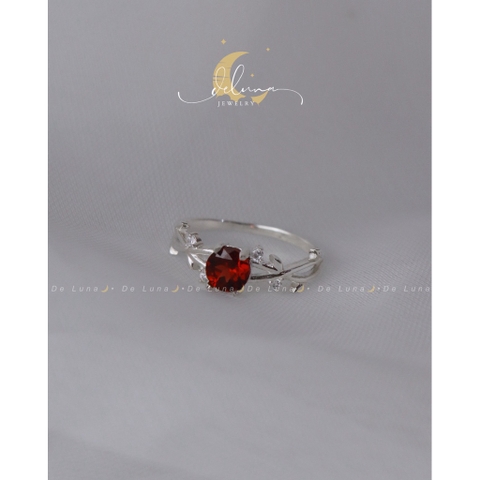 Nhẫn Spring Đá Thiên Nhiên De Luna