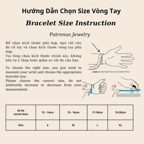 Vòng Tay Nhật Nguyệt Ưu Linh De Luna