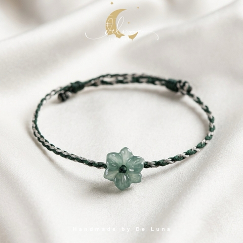 Vòng Tay Tết Dây Lam Ngọc Hoa De Luna