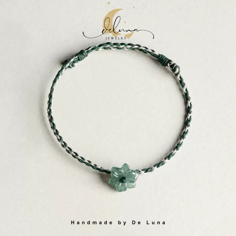 Vòng Tay Tết Dây Lam Ngọc Hoa De Luna