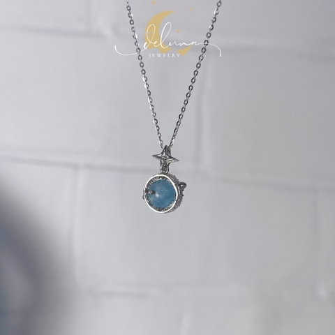 Dây Chuyền Aquamarine Jupiter De Luna