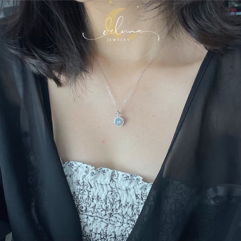 Dây Chuyền Aquamarine Jupiter De Luna