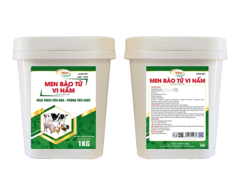 MEN BÀO TỬ VI NẤM (LACVET SIÊU TAN)1KG