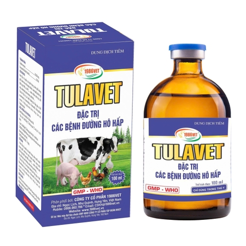 Tên đăng ký: TULAVET 100ml
