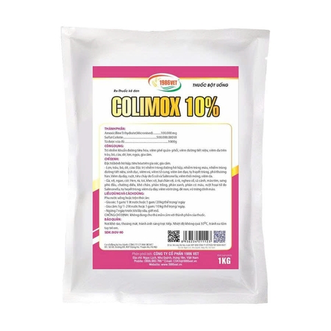 Tên đăng ký: COLIMOX 10% 1KG