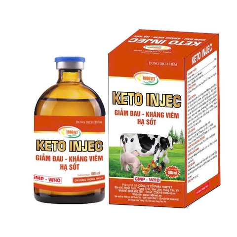 KETO INJEC 100 mL
