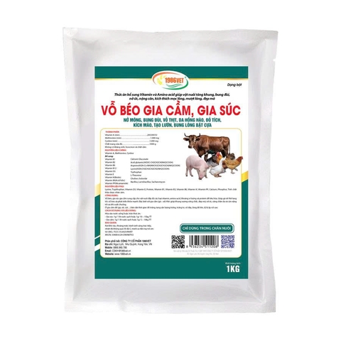 VỖ BÉO GIA CẦM, GIA SÚC