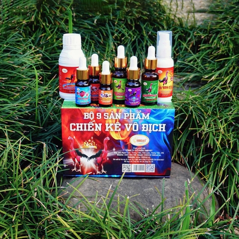 Bộ 9 sản phẩm chiến kê vô địch