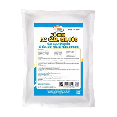 VỖ BÉO GIA CẦM, GIA SÚC 1kg