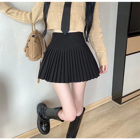 Tennis Pleated Mini Skirt