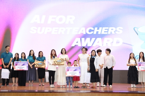 Chúc mừng Giám đốc Đào tạo & Phát triển chương trình SGlobal Edu – Đồng Á quân AI for SuperTeachers 2025