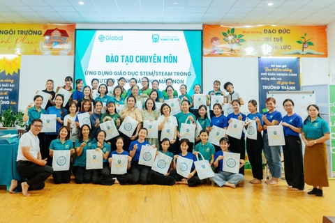 Khóa đào tạo ứng dụng Giáo dục STEM/STEAM trong chương trình Giáo dục Mầm non