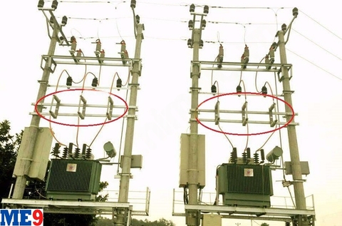 Cầu chì ống PK 35kV kèm đế