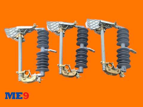 Cầu chì tự rơi cắt tải 24kV sứ polyme