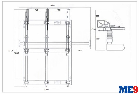 Cầu dao phụ tải 35kV trong nhà hộp dập khí liền cầu chì