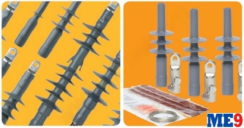 Đầu cáp co nguội 1 pha 35 (36) kV ngoài trời hãng Raychem