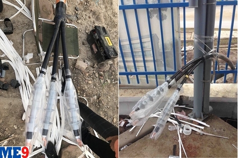 Đầu cáp co nguội 3 pha 24kV ngoài trời hãng 3M