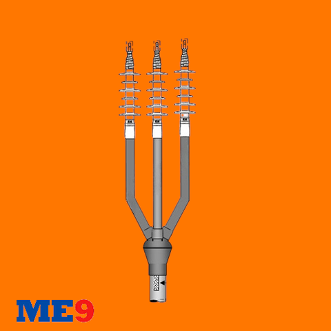 Đầu cáp co nguội 3 pha 24kV ngoài trời hãng 3M