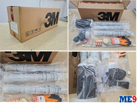 Đầu cáp co nguội 3 pha 35kV (36kV) ngoài trời hãng 3M