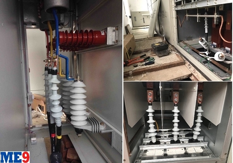 Đầu cáp co nguội 3 pha 35kV (36kV) trong nhà hãng 3M