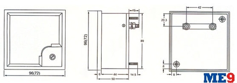 Đồng hồ vôn AM-96