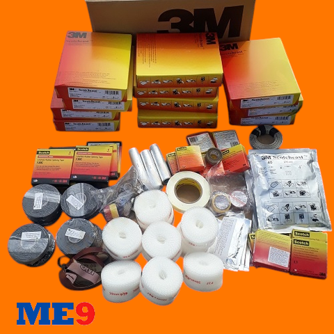 Hộp nối cáp 3 pha 24kV quấn băng đổ nhựa resin hãng 3M