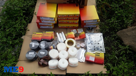 Hộp nối cáp 3 pha 24kV quấn băng đổ nhựa resin hãng 3M