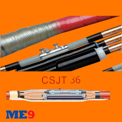 Hộp nối cáp co nguội đổ keo 35 (36) kV hãng Raychem