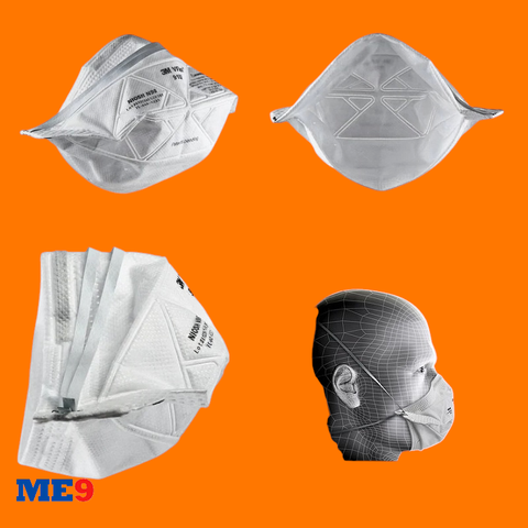 Khẩu trang bảo vệ hô hấp 3M 9105