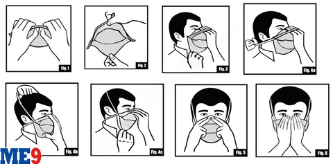 Khẩu trang bảo vệ hô hấp 3M 9105