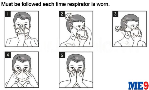 Khẩu trang bảo vệ hô hấp 3M 9542