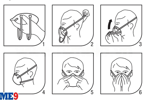 Khẩu trang bảo vệ hô hấp 3M 9913