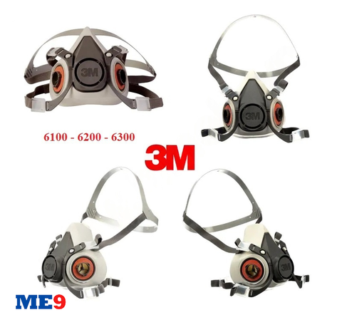 Mặt nạ nửa mặt 3M 6100 6200 6300