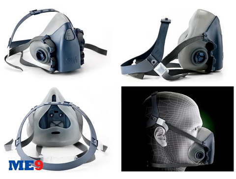 Mặt nạ nửa mặt 3M 7501 7502 7503