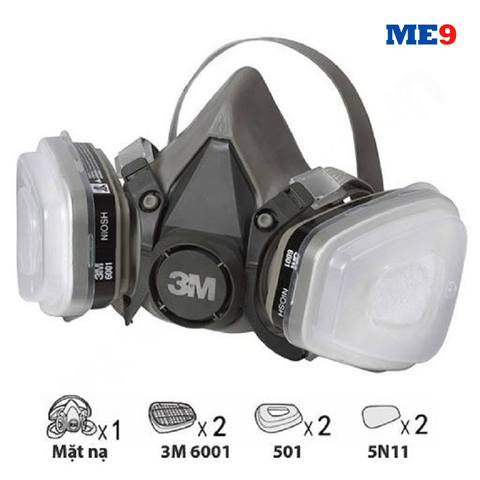 Nắp giữ tấm lọc bụi 3M 501