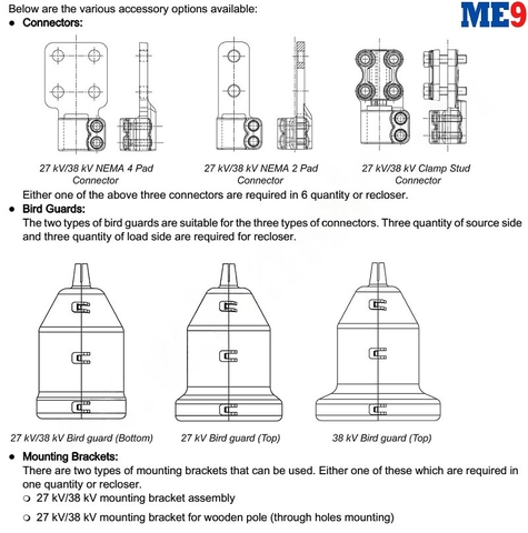 Máy cắt tự đóng lại Auto-Recloser Schneider E27